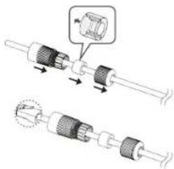 Hanwha Vision TNM-C2722TDR - RJ45 su geçirmez kabloyu LAN kablosuna bağlama - 3