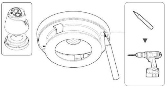 Hanwha Vision TNM-C2722TDR - [Doğrudan duvara/tavana montaj] - 1