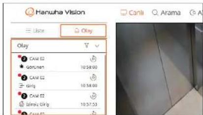 Hanwha Vision Use Olay Olay CAM 02 Gorrihan 10.58.00 CAM 02 Girl 10.58.00 CAM 02 Ishinu Girig 10.57.53 CAM 02