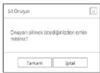 Hanwha Vision PRN-3205B2 - Kayıtlı önayarı silmek için - 1