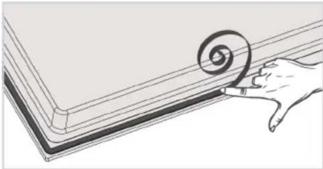 Arçelik OCD T 601 ESR - 4.4Ürünün Yerine Monte Edilmesi - 1