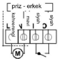 Arçelik DGK 10 W OT - Erkek priz takılı alıcı - 1