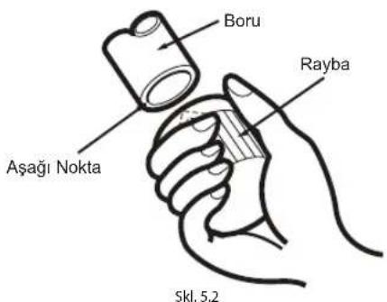 Boru Rayba Aşağı Nokta Şkl. 5.2