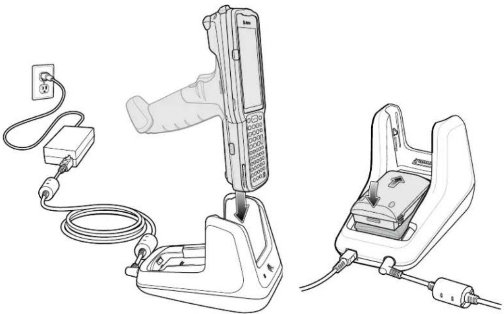 ZEBRA MC3300ax - Yuvalı USB Şarj İstasyonu: - 1