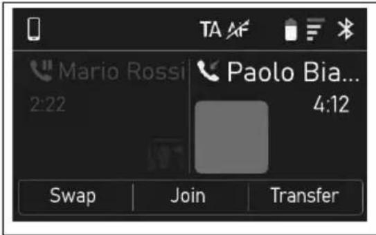 TA AF Mario Rossi 2:22 Paolo Bia... 4:12 Swap | Join | Transfer