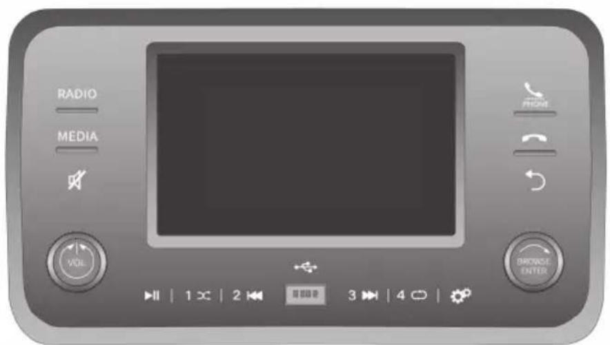 RADIO MEDIA VOLT 1 X 2 3 4 BRONCE ENTER
