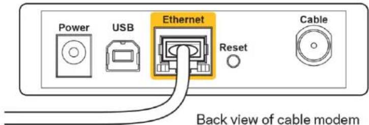 LINKSYS AC5400 - Сообщение «Интернет-кабель не подключен» - 2