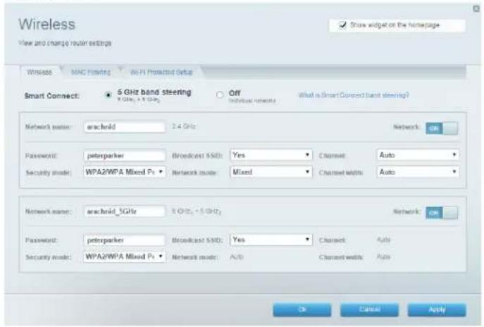 LINKSYS AC5400 - 网络地图 - 8