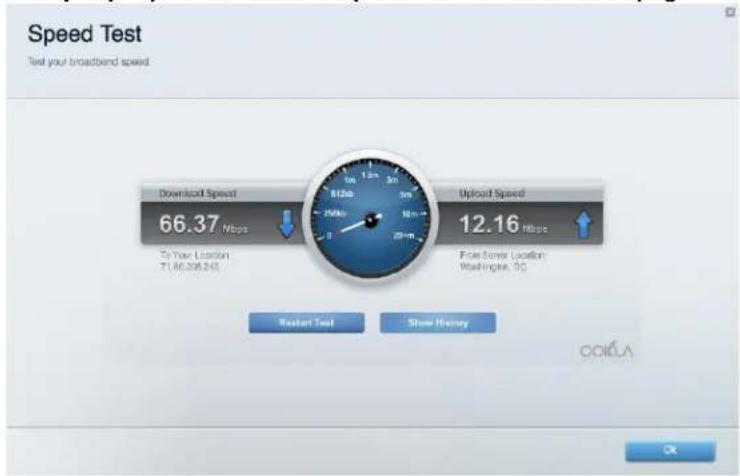 LINKSYS AC5400 - Speed Test (Kiểm tra Tốc độ) - 1