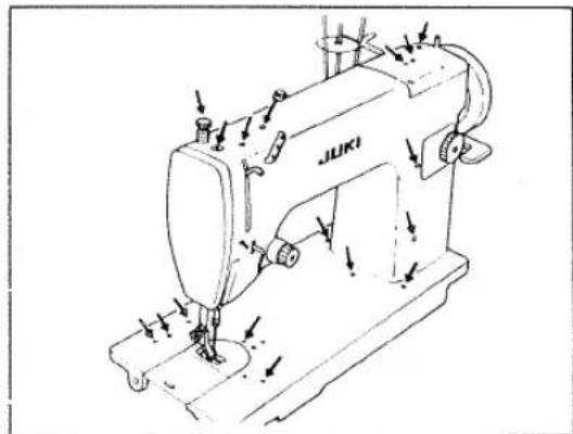 JUKI TL-72 - Lubrication - 2