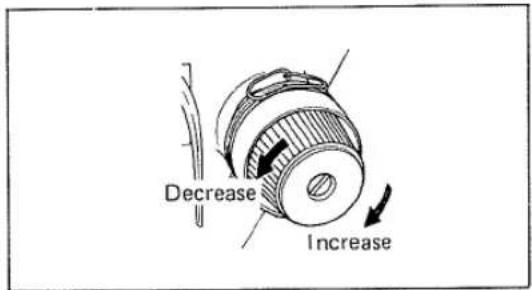 Decrease Increase