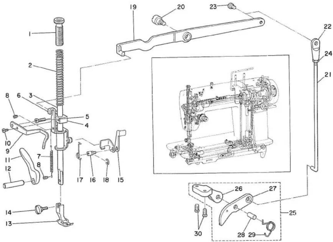 JUKI TL-72 - Faulty stitch condition - 5