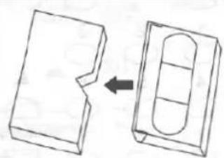 FUNAI FV2161 - REMOVING A CASSETTE - 1