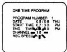 SYLVANIA 2945LF - Set the channel number - 1