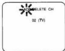 SYLVANIA 2945LF - TO DELETE OR ADD CHANNELS - 5