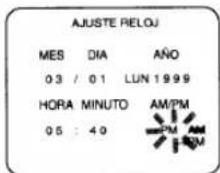 SYLVANIA 2945LF - PUESTA EN HORA DEL RELOJ - 1