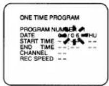 SYLVANIA 2945LF - Set the date when you want to start - 1