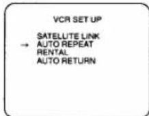 SYLVANIA 2945LF - AUTO REPEAT PLAYBACK - 1