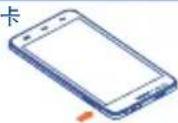 TCL S850 - 插入或取出SIM卡 - 1