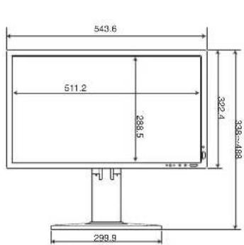 NEC MultiSync LCD-P242W-B5 - ロングケーブル補正機能 - 1