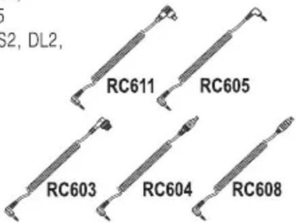 S2, DL2, RC611 RC605 RC603 RC604 RC608