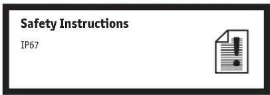 Safety Instructions IP67
