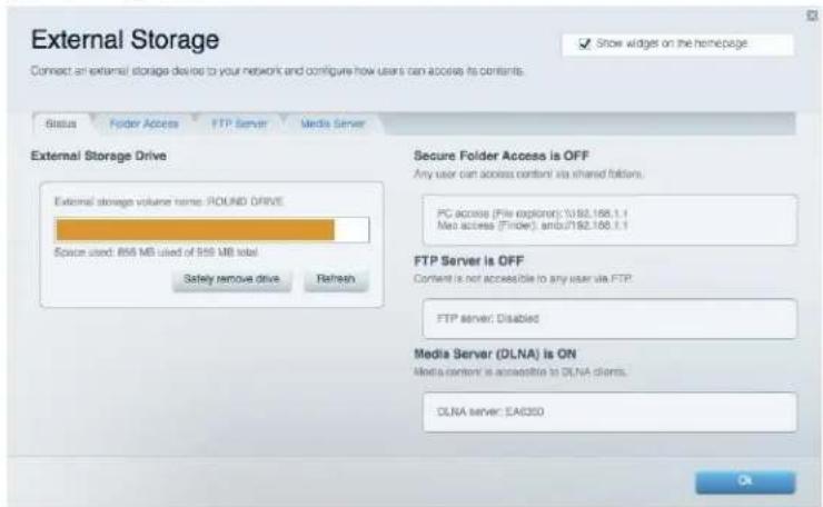 LINKSYS EA9500 - Εξωτερι κήαποθήκευση - 1