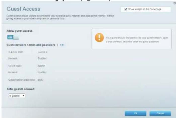 LINKSYS EA9500 - Guest Access (Truy nhập Khách) - 1