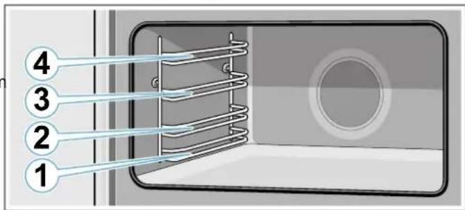 SIEMENS VB558C0S0W - Shelf positions - 1