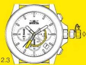 INVICTA Pro Diver 14340 - Time Setting - 3