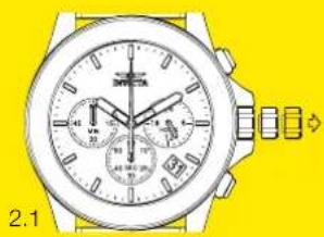 INVICTA Pro Diver 14340 - Time Setting - 1