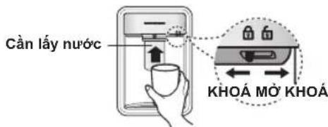 SAMSUNG RL4364SBABS - SÙ DỤNG BỘ PHẠN Lấy NƯỚC UỐNG (TỰ CHỌN) - 5