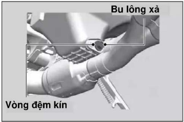 Bu lông xả Vòng đệm kín