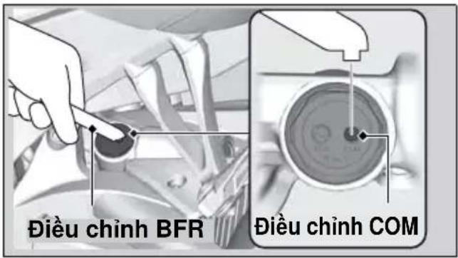 Điều chỉnh BFR Điều chỉnh COM
