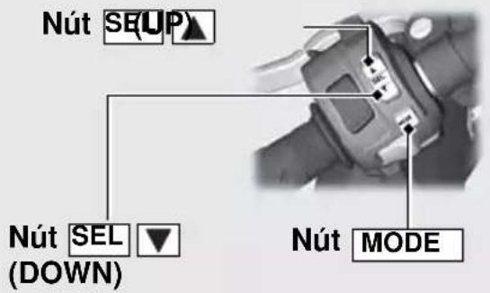 Nút SE(UP) Nút SEL (DOWN) Nút MODE