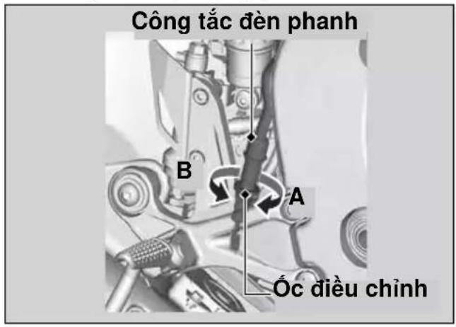 Công tắc đèn phanh B A Oc điều chỉnh