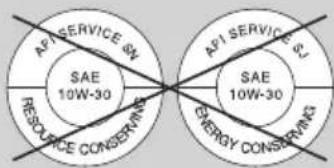 APJ SERVICE SW SAE 10W-30 RESOURCE CONSERVING APJ SERVICE SL SAE 10W-30 ENERGY CONSERVING
