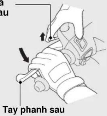 a sau Tay phanh sau