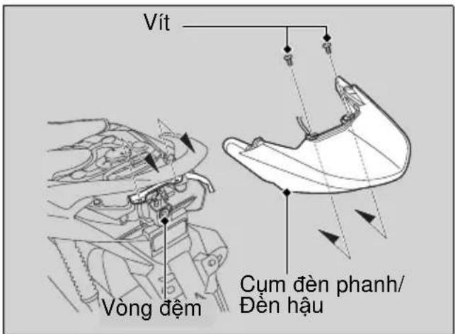 Vít Vòng đêm Cụm đèn phanh/ Đền hậu