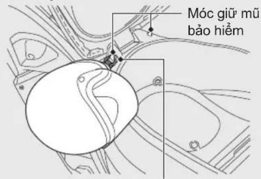 Móc giữ mũ bảo hiểm