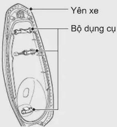 Yên xe Bộ dụng cụ