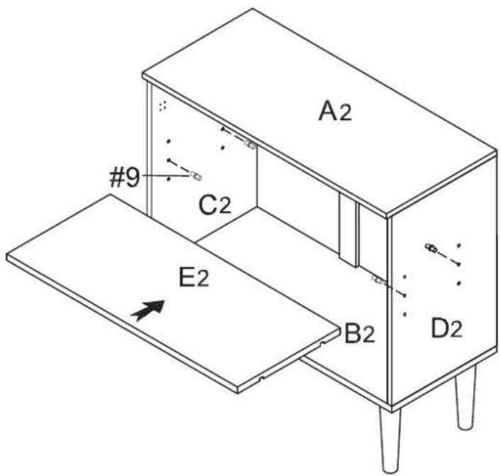 A2 #9 C2 E2 B2 D2