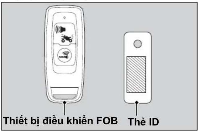 Thiết bị điều khiển FOB Thẻ ID