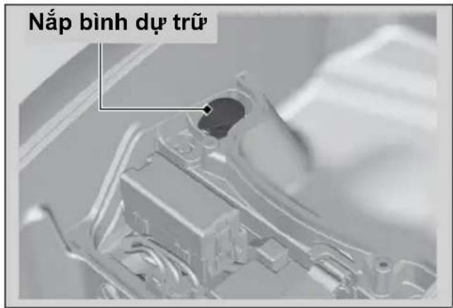 Nắp bình dự trữ