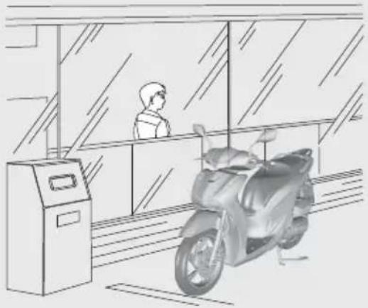 Honda SH160 (2023) - Đề chuyển đổi trạng thái hệ thống khóa THÔNG MINH T. - 1
