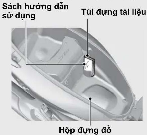 Sách hướng dẫn sử dụng Túi dựng tài liệu Hộp dụng đồ