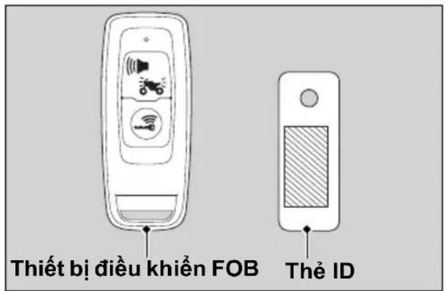 Thiết bị điều khiển FOB Thẻ ID