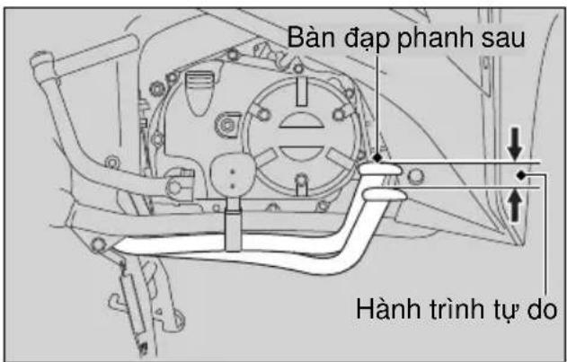Bản đạp phanh sau Hành trình tự do