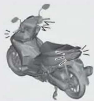 Honda Air Blade 125 (2023) - Khi hệ thống khóa THÔNG MINH không hoạt động đúng cách T.110 - 2