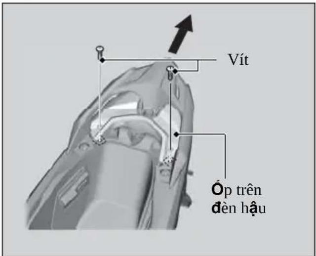 Vít Óp trên đèn hậu